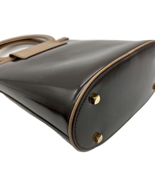 Salvatore Ferragamo（サルヴァトーレ フェラガモ）Salvatore Ferragamo (サルヴァトーレ フェラガモ) ハンドバッグ ブラウンの古着・服飾アイテム
