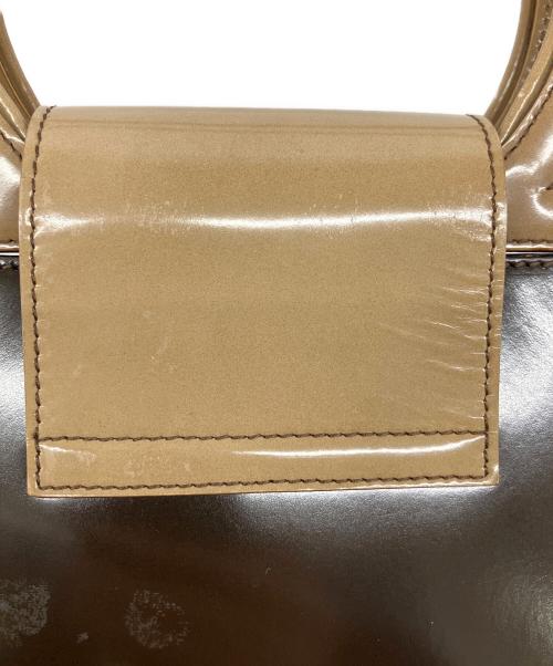 Salvatore Ferragamo（サルヴァトーレ フェラガモ）Salvatore Ferragamo (サルヴァトーレ フェラガモ) ハンドバッグ ブラウンの古着・服飾アイテム