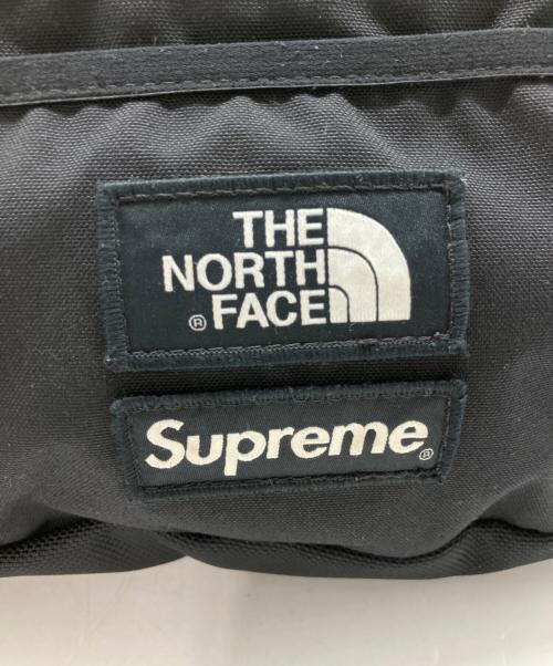 THE NORTH FACE（ザ ノース フェイス）THE NORTH FACE (ザ ノース フェイス) SUPREME (シュプリーム) Expedition Waist Bag ブラックの古着・服飾アイテム