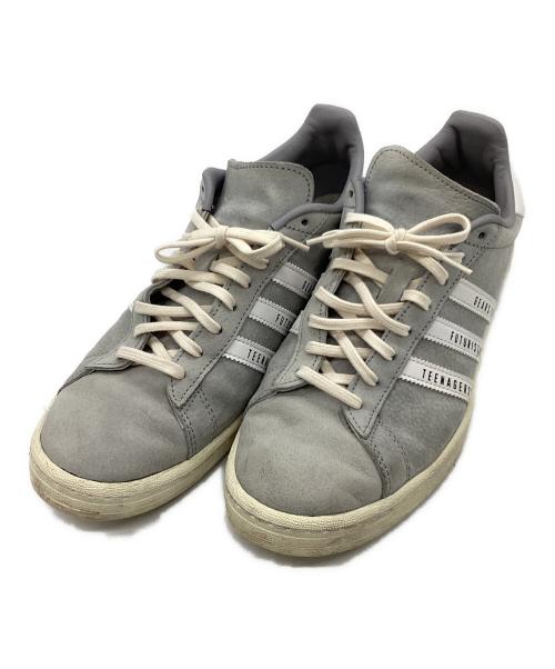 adidas（アディダス）adidas (アディダス) HUMAN MADE (ヒューマンメイド) スニーカー グレー サイズ:28の古着・服飾アイテム