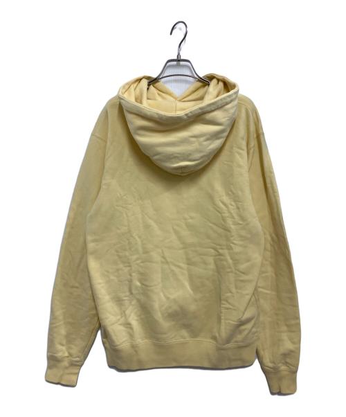 stussy（ステューシー）stussy (ステューシー) プルオーバーパーカー イエロー サイズ:Mの古着・服飾アイテム