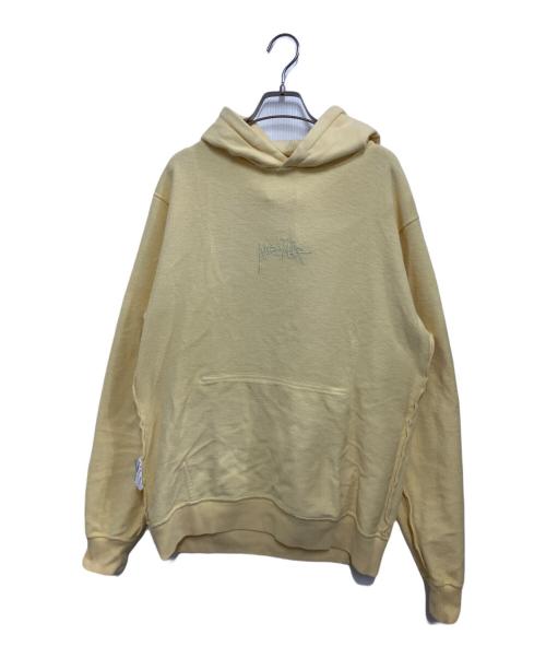 stussy（ステューシー）stussy (ステューシー) プルオーバーパーカー イエロー サイズ:Mの古着・服飾アイテム