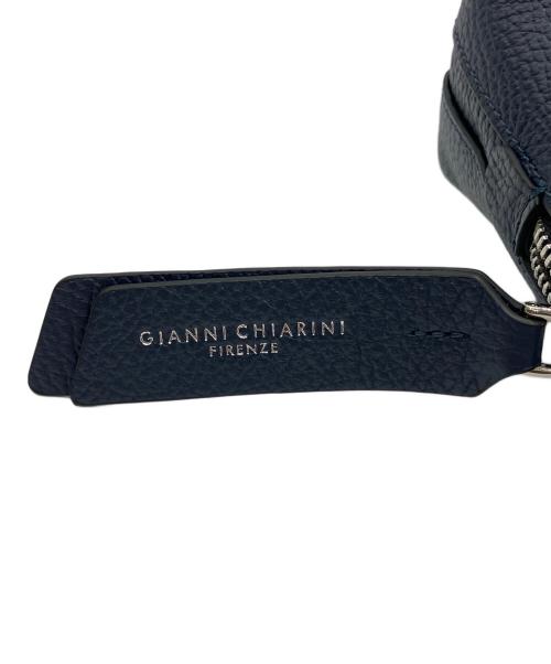 GIANNI CHIARINI（ジャンニ キアリーニ）GIANNI CHIARINI (ジャンニ キアリーニ) 2WAYバッグ ネイビーの古着・服飾アイテム