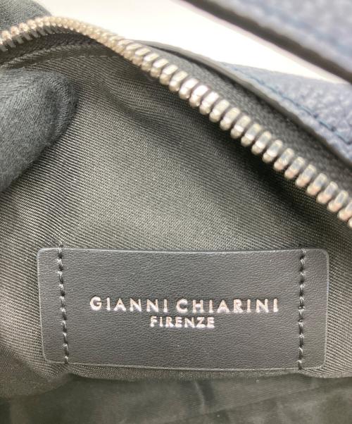 GIANNI CHIARINI（ジャンニ キアリーニ）GIANNI CHIARINI (ジャンニ キアリーニ) 2WAYバッグ ネイビーの古着・服飾アイテム