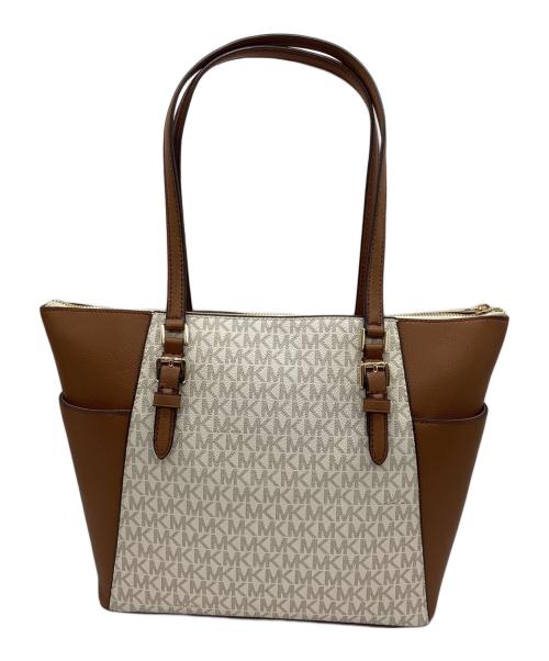 MICHAEL KORS（マイケルコース）MICHAEL KORS (マイケルコース) バッグ ホワイトの古着・服飾アイテム