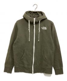 THE NORTH FACE（ザ ノース フェイス）の古着「ジップパーカー」｜カーキ
