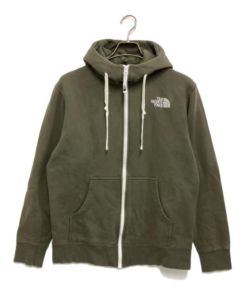 THE NORTH FACE（ザ ノース フェイス）THE NORTH FACE (ザ ノース フェイス) ジップパーカー カーキ サイズ:Mの古着・服飾アイテム