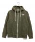 THE NORTH FACE（ザ ノース フェイス）の古着「ジップパーカー」｜カーキ