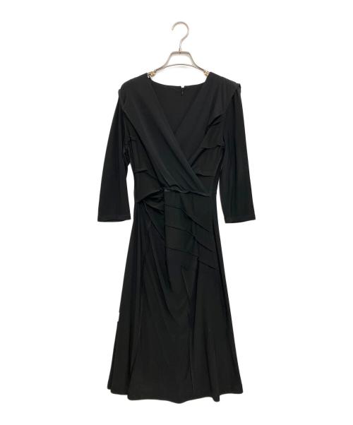 kay me（ケイミー）kay me (ケイミー) 長袖ワンピース ブラック サイズ:Lの古着・服飾アイテム