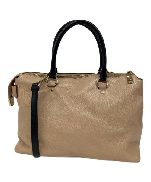 COACH（コーチ）COACH (コーチ) 2WAYバッグ ベージュの古着・服飾アイテム