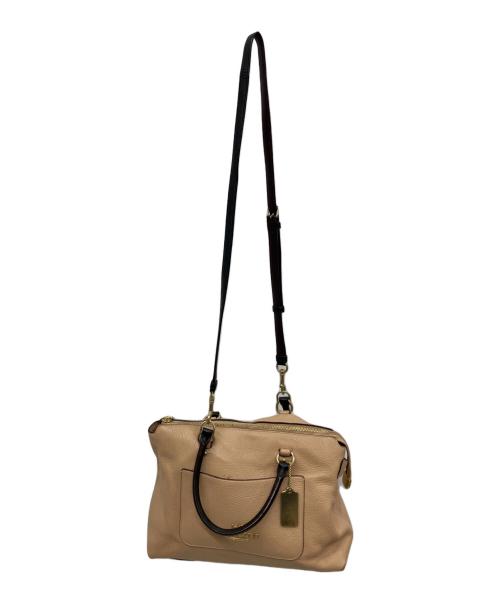 COACH（コーチ）COACH (コーチ) 2WAYバッグ ベージュの古着・服飾アイテム