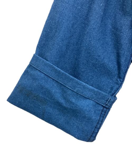L'Anti cher（ランチシェール）L'Anti cher (ランチシェール) フレンチチャイナジャケット ブルー サイズ:SIZE 52の古着・服飾アイテム