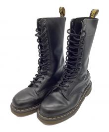 Dr.Martens（ドクターマーチン）の古着「14ホールロングブーツ」｜ブラック