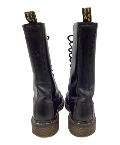 Dr.Martens（ドクターマーチン）Dr.Martens (ドクターマーチン) 14ホールロングブーツ ブラック サイズ:26の古着・服飾アイテム