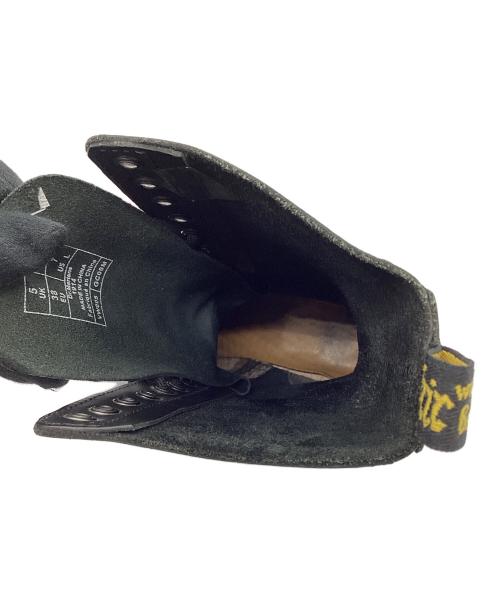 Dr.Martens（ドクターマーチン）Dr.Martens (ドクターマーチン) 14ホールロングブーツ ブラック サイズ:26の古着・服飾アイテム