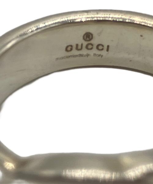 GUCCI（グッチ）GUCCI (グッチ) インターロッキングGブリットリング サイズ:12号の古着・服飾アイテム