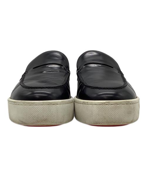Christian Louboutin（クリスチャン・ルブタン）Christian Louboutin (クリスチャン・ルブタン) ローファー ブラック サイズ:41　1/2の古着・服飾アイテム