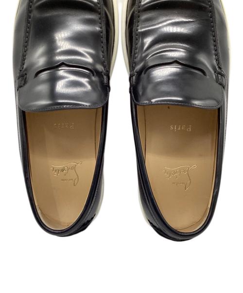 Christian Louboutin（クリスチャン・ルブタン）Christian Louboutin (クリスチャン・ルブタン) ローファー ブラック サイズ:41　1/2の古着・服飾アイテム