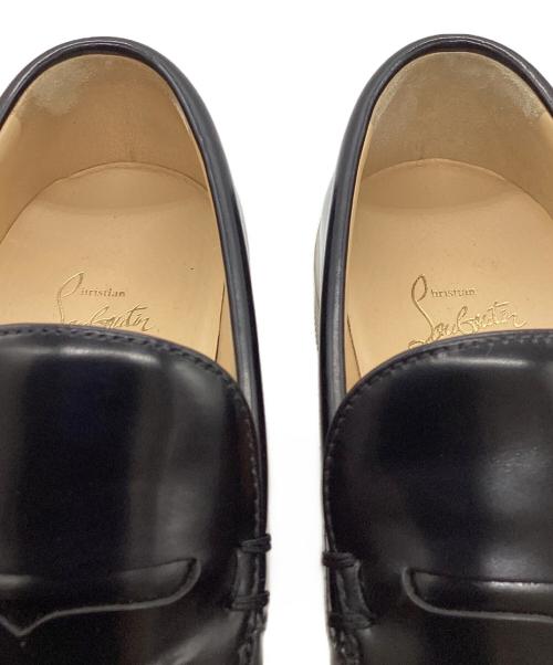 Christian Louboutin（クリスチャン・ルブタン）Christian Louboutin (クリスチャン・ルブタン) ローファー ブラック サイズ:41　1/2の古着・服飾アイテム