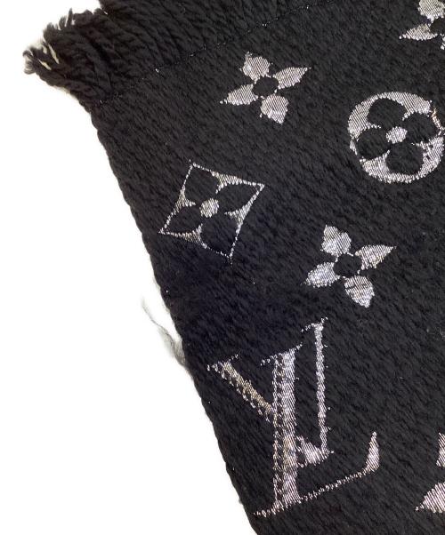 LOUIS VUITTON（ルイ ヴィトン）LOUIS VUITTON (ルイ ヴィトン) マフラー ブラックの古着・服飾アイテム