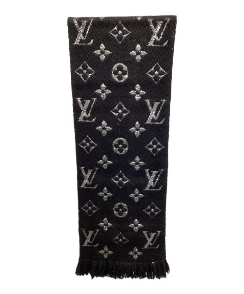 LOUIS VUITTON（ルイ ヴィトン）LOUIS VUITTON (ルイ ヴィトン) マフラー ブラックの古着・服飾アイテム