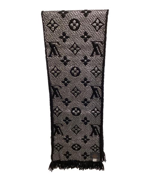 LOUIS VUITTON（ルイ ヴィトン）LOUIS VUITTON (ルイ ヴィトン) マフラー ブラックの古着・服飾アイテム