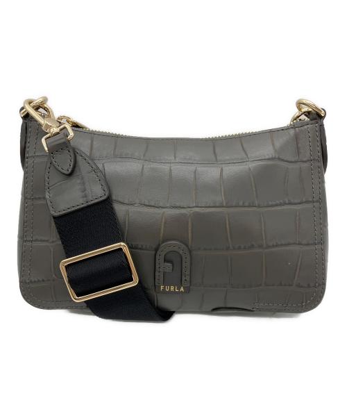 FURLA（フルラ）FURLA (フルラ) ショルダーバッグ グレーの古着・服飾アイテム
