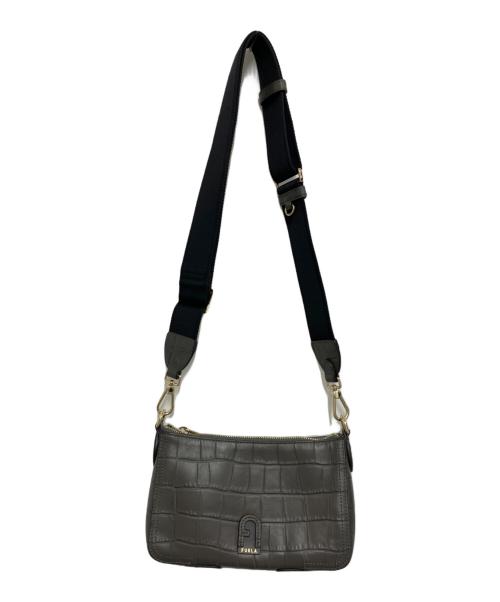 FURLA（フルラ）FURLA (フルラ) ショルダーバッグ グレーの古着・服飾アイテム