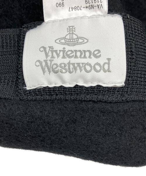 Vivienne Westwood（ヴィヴィアンウエストウッド）Vivienne Westwood (ヴィヴィアンウエストウッド) ベレー帽 ブラックの古着・服飾アイテム
