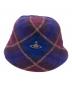 Vivienne Westwood (ヴィヴィアンウエストウッド) バケットハット ブルー×レッド：7000円