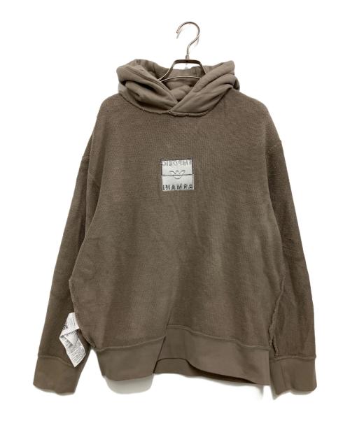 EMPORIO ARMANI（エンポリオ アルマーニ）EMPORIO ARMANI (エンポリオ アルマーニ) プルオーバーパーカー グレー サイズ:XLの古着・服飾アイテム