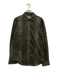 Vivienne Westwood man（ヴィヴィアン ウェストウッド マン）の古着「長袖シャツ」｜ブラウン×グレー