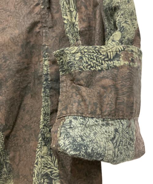Vivienne Westwood man（ヴィヴィアン ウェストウッド マン）Vivienne Westwood man (ヴィヴィアン ウェストウッド マン) 長袖シャツ ブラウン×グレー サイズ:L(44)の古着・服飾アイテム