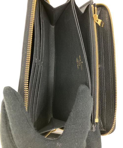 LOUIS VUITTON（ルイ ヴィトン）LOUIS VUITTON (ルイ ヴィトン) モノグラム・アンプラント ジッピー ウォレット ブラックの古着・服飾アイテム