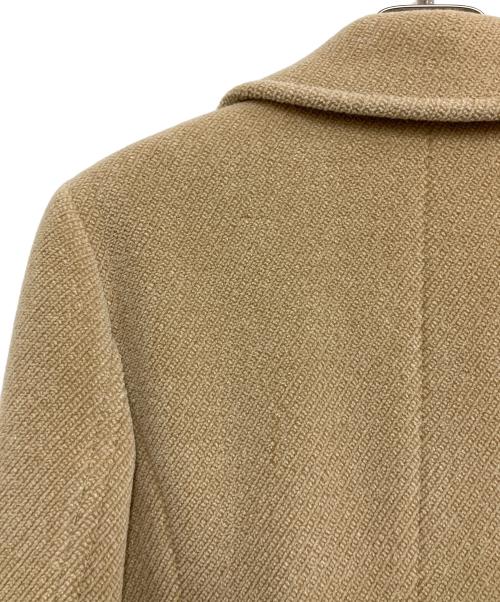 BURBERRY LONDON（バーバリーロンドン）BURBERRY LONDON (バーバリーロンドン) ウールPコート ベージュ サイズ:9号の古着・服飾アイテム
