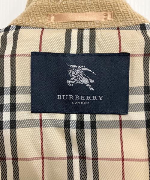 BURBERRY LONDON（バーバリーロンドン）BURBERRY LONDON (バーバリーロンドン) ウールPコート ベージュ サイズ:9号の古着・服飾アイテム