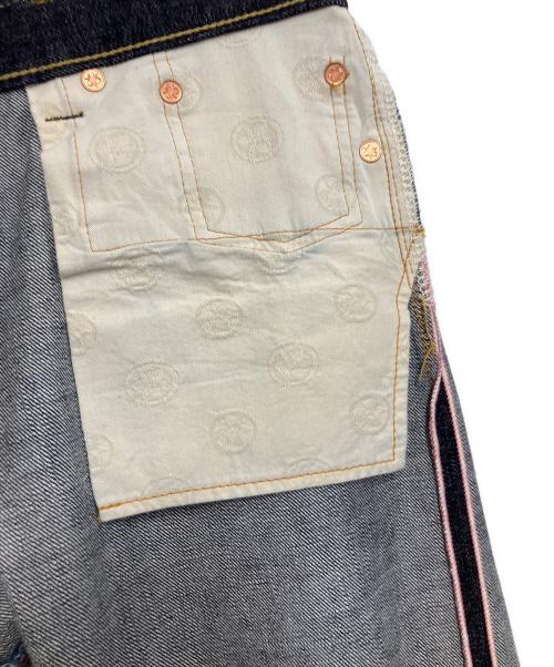 MOMOTARO JEANS（桃太郎ジーンズ）MOMOTARO JEANS (桃太郎ジーンズ) デニムパンツ ネイビー サイズ:76cm(W30)の古着・服飾アイテム