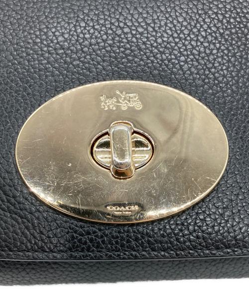 COACH（コーチ）COACH (コーチ) ショルダーバッグ ブラックの古着・服飾アイテム