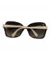FENDI (フェンディ) サングラス ホワイト×ブラウン：8000円