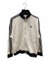 adidas（アディダス）の古着「ワッフル トラックジャケット」｜ベージュ×ブラック