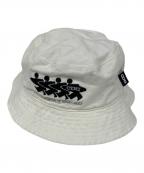 stussy×CDGステューシー×シーディージー）の古着「ハット」｜ホワイト
