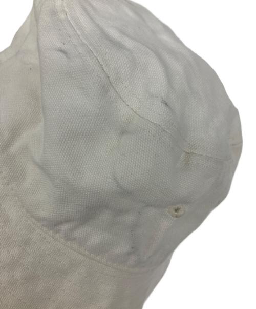 stussy（ステューシー）stussy (ステューシー) CDG (シーディージー) ハット ホワイトの古着・服飾アイテム