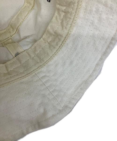 stussy（ステューシー）stussy (ステューシー) CDG (シーディージー) ハット ホワイトの古着・服飾アイテム