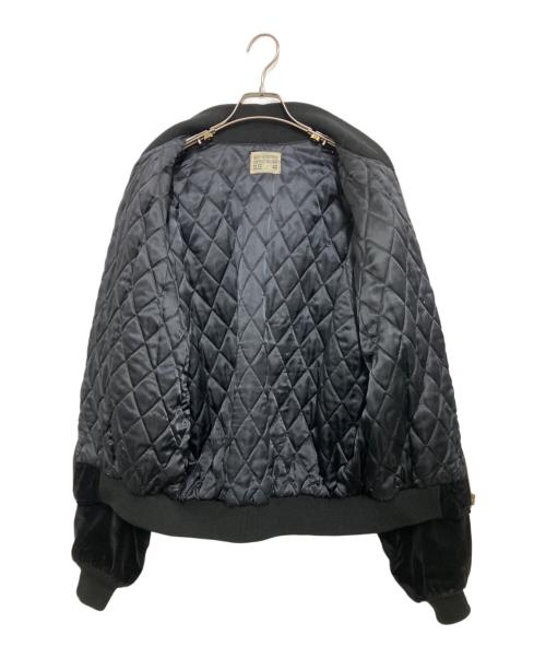 NAVY DEPARTMENT（ネイビーデパートメント）NAVY DEPARTMENT (ネイビーデパートメント) スカジャン ブラック サイズ:Lの古着・服飾アイテム
