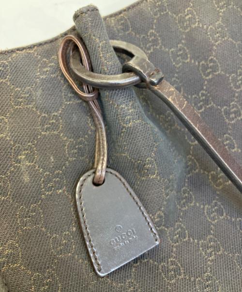 GUCCI（グッチ）GUCCI (グッチ) トートバッグ ダークブラウンの古着・服飾アイテム