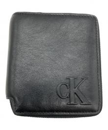 Calvin Klein（カルバンクライン）の古着「ラウンドファスナー財布」｜ブラック