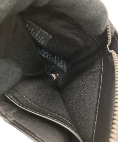 Calvin Klein（カルバンクライン）Calvin Klein (カルバンクライン) ラウンドファスナー財布 ブラックの古着・服飾アイテム