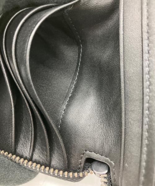 Calvin Klein（カルバンクライン）Calvin Klein (カルバンクライン) ラウンドファスナー財布 ブラックの古着・服飾アイテム