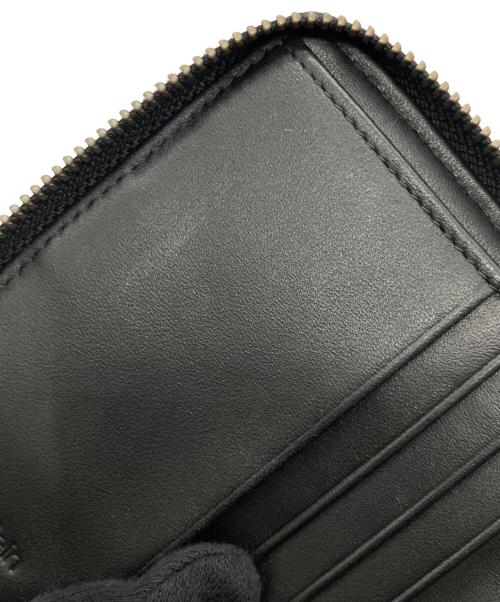 Calvin Klein（カルバンクライン）Calvin Klein (カルバンクライン) ラウンドファスナー財布 ブラックの古着・服飾アイテム
