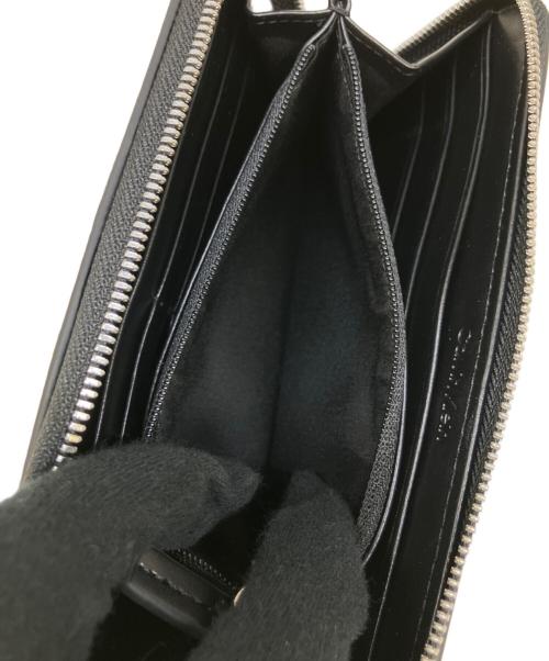 Calvin Klein（カルバンクライン）Calvin Klein (カルバンクライン) 長財布 ブラックの古着・服飾アイテム